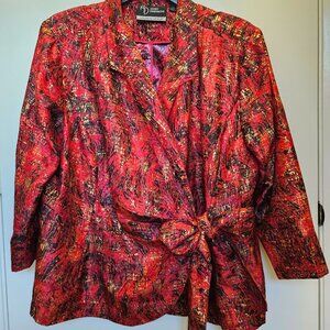 Size 22/24 Added Dimension Wrap Jacket